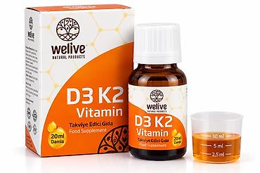 d3: Витамины D3 + K2, Для костей, Турция, Капсулы, Новый — 2