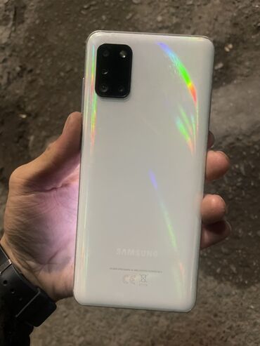 Samsung: Samsung Galaxy A31, Б/у, 128 ГБ, цвет - Белый, 2 SIM