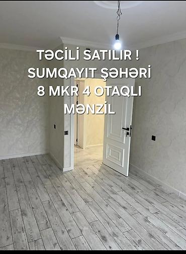 ağ seher: Sumqayıt şəhəri, 8-ci mikrorayon – 4 otaqlı mənzil📍 Ünvan: Sumqayıt — 1