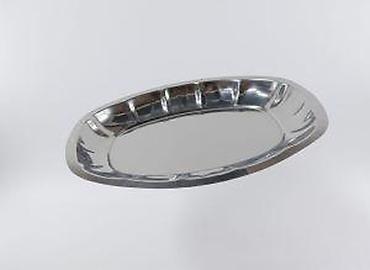 maxi staklene case: INOX OVAL | Rosfraj - tanjiri, escajg, čaše invertari Oval inox — 1