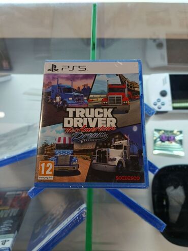 руль с педалями: Видеоигра "Truck Driver: The American Dream" для PlayStation 5. Игра