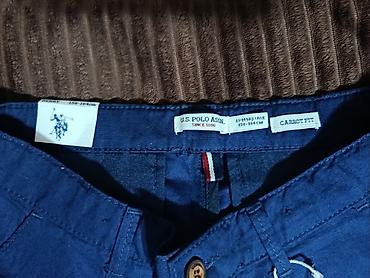 yeni model şalvarlar: U.S. Polo Assn. uşaq şalvarı – Carrot Fit - Brend: U.S. POLO ASSN — 1