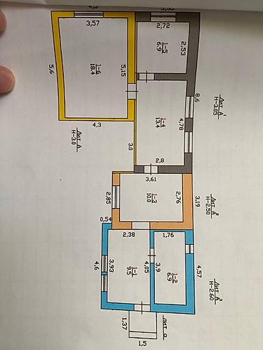 Продажа полдома: 💎СРОЧНО ПРОДАЕТСЯ ДОМ 🏢Комнат: 3 📍Район: Рабочий Городок 📊Состояние — 7