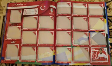 Kolleksiya kartları: Məhsul: UEFA EURO 2024 rəsmi stiker albomu (Topps) ❗️❗️SATILIR❗️❗️ -da lalafo.az — 42 Kolleksiya kartları: Məhsul: UEFA EURO 2024 rəsmi stiker albomu (Topps) ❗️❗️SATILIR❗️❗️ — 42