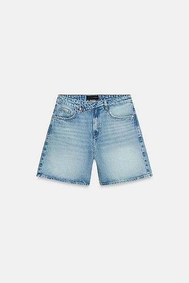 шорты zara: Джинсовые шорты Zara оригинал - Размер: 40 (лучше подойдут на M/38) - — 4