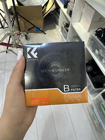 Foto və videokameralar: K&F Concept B-Series dəyişən ND filtr - Model: Variable ND2–400 - — 1