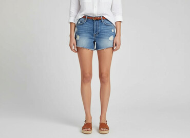 jeans lidl: H&M, Szorty damskie, rozmiar S