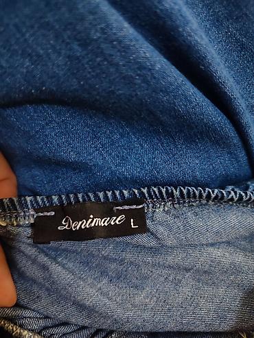 jeans salvar: TEZE!Cins sarafan 60 azn alinib geyinilmeyib. S-M-L — 4