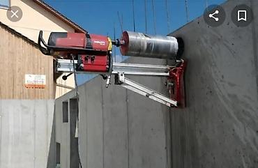 Beton işləri: Beton kəsim və karot qazma xidməti - Hilti stasionar dəzgah və Stihl — 2