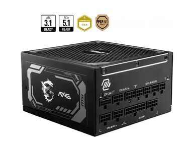 apple 6 plus cena: MSI MAG A1000GL PCIE5 1000W Napajanje ⚡ Cena: 20.450 RSD 💰 🔌 Osnovne