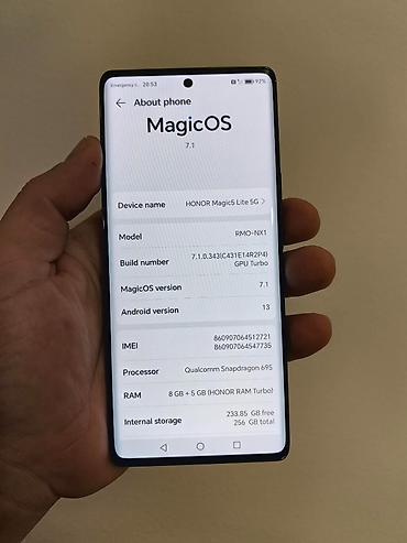 yettel honor x8: Honor Magic 5 lite 5G dual sim sim free, sa 8/256 gb memorije. Dobro — 4