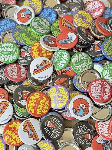 Бижутерия: Изготовление значков на заказ - Типы: булавочные (badge/pin) — 7
