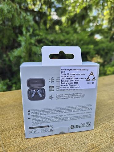 tableti akcija: Motorola moto buds BASS – bežične in-ear slušalice sa naglašenim — 3