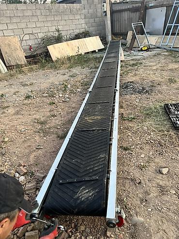 220v: Ленточный конвейер для поднятия кирпича ☝️ - Тип: прямолинейный — 1