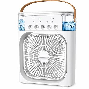 Вентиляторы: №: 17152 Məhsulun adı: Ventilyator, Masaüstü, 10 Vt, Ağ, 150 mm Brend — 2