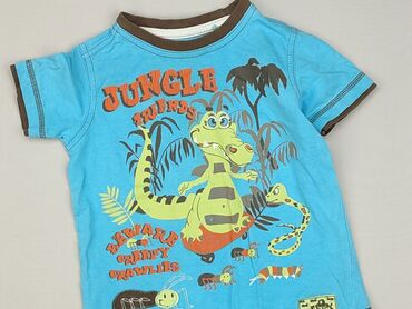 T-shirts: T-shirt, 1.5-2 years, 86-92 cm, condition - Good