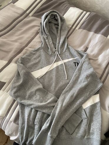 серый свитшот женский: Толстовка, США, S