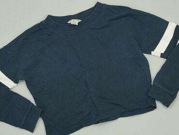 sweterek z kołnierzykiem: Bluza, H&M, 10 lat, 134-140 cm, stan - Dobry