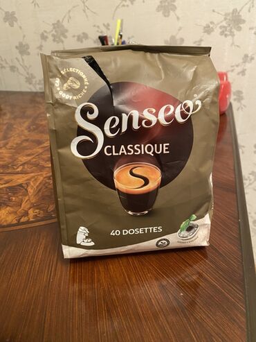 Кондитерские изделия, сладости: Senseo Classique – 40 kapsul (dosette), 277 q - Növ: Qəhvə kapsulları