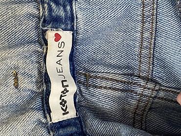 Джинсы: KotON Jeans qadın cins şalvar - Model: Yüksək belli, “paperbag” tipli — 2