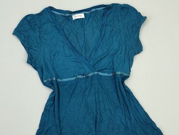 błękitna eleganckie bluzki: Bluzka Damska, Orsay, S, stan - Dobry