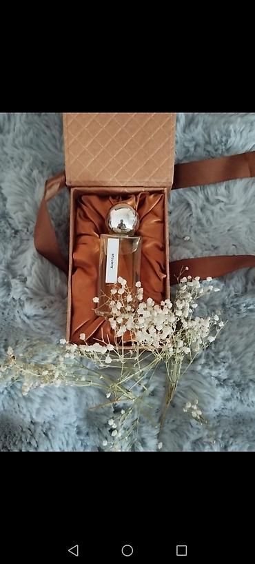 Ətriyyat: 50ml sadə qablasmada 30ml yağ 20ml suyu Fransa parfum ları bütün — 18
