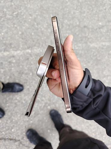 sud sagan aparat elektron: IPhone 16 Pro Max, 256 GB, Desert Titanium, Simsiz şarj, Face ID, Sənədlərlə — 5