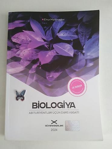 Kitablar və jurnallar: Biologiya Güvən dərs vəsaiti. Təptəzədir heç istifadə olunmayıb. 13 — 1