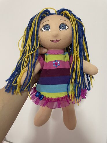 lutka za devojcice: Lutka NOVO rucni rad punjena memori materijalom mogu razne frizure da