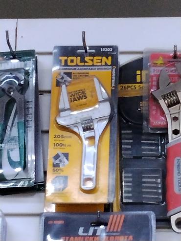 torx t8: Разводной ключ Tolsen 15303 - Тип: алюминиевый разводной ключ - — 1