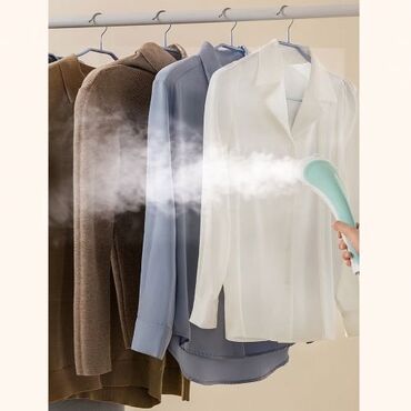 Отпариватели: Отпариватель Вертикальный, 1,5 л, Долив воды в процессе глажки — 2