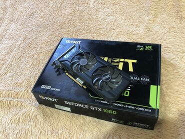 Видеокарты: Видеокарта, Б/у, Palit, GeForce GTX, 6 ГБ, Для ПК