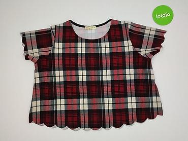 bluzka w czerwoną kratę: Cameo Rose, Bluzka damska, rozmiar 3XL — 2