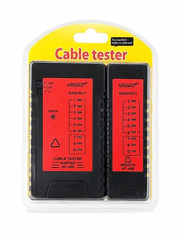 детектор кабеля: LAN тестер RJ45 / RJ11 (Cable Tester) Профессиональный LAN тестер — 1