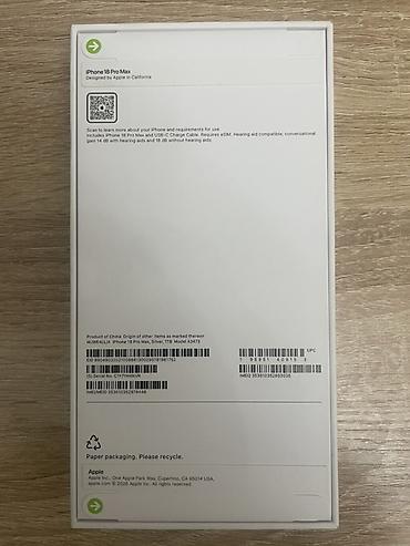 aiphone xr: Новый Iphone 18 pro max 1tb из США
E-sim
В наличии: 1шт — 2