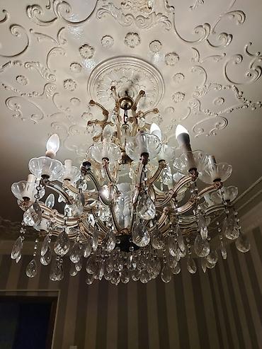 Çilçıraqlar: Çılçıraq, 10 və daha çox lampa, Xrustal — 1