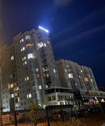 сдается комната кок жар: 2 бөлмө, 68 кв. м, Элитка, 14 кабат, Евроремонт
