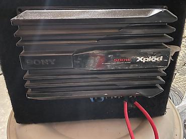 dinami: Məhsul: Avtomobil üçün audio set - Gücləndirici: Sony Xplod XM-N502 — 1