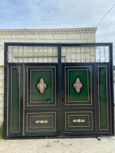 Həyət darvazaları: Yeni Dəmir Həyət darvazası, 3 m, Mexaniki, Qapı ilə, rəng - Qara, Kredit yoxdur, Ödənişli quraşdırma, Ünvandan götürmə, Ödənişli çatdırılma, Rayonlara çatdırılma -da lalafo.az — 17 Həyət darvazaları: Yeni Dəmir Həyət darvazası, 3 m, Mexaniki, Qapı ilə, rəng - Qara, Kredit yoxdur, Ödənişli quraşdırma, Ünvandan götürmə, Ödənişli çatdırılma, Rayonlara çatdırılma — 17