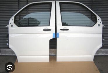 двери степ: Алдыңкы сол эшик Volkswagen 2005 г., Колдонулган, түсү - Кызыл,Оригинал