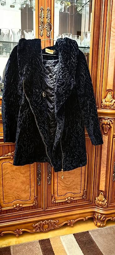Paltolar: Qadın qış palto/şuba – Club Riona - Rəng: qara - Material: qıvrım — 4