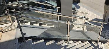 Обшивка лестниц: Перила из нержавеющей стали качественно гарантия у нас работает — 10