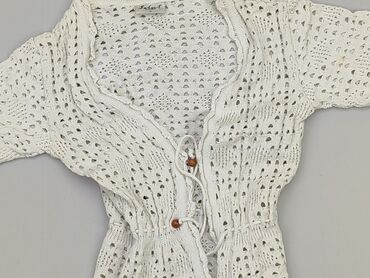 białe letnie bluzki damskie: Narzutka XL, stan - Dobry