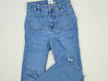 jeansy dziewczęce 152: Spodnie jeansowe, 12 lat, 152, stan - Dobry
