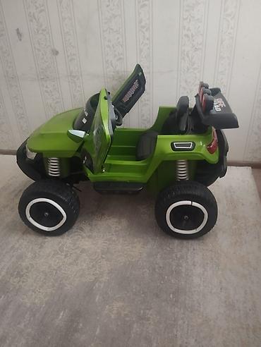 uşaqlar üçün maşınlar: Uşaq üçün elektrikli mini off-road maşın - Rəng: yaşıl, aqressiv — 3