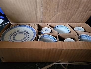 krcko pekac: Soljice nove jing dezen pirincani porcelan iz 70ih.godina. Soljice — 3