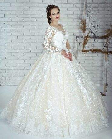 эксклюзивное свадебное платье ручной работы: Шикарное свадебное платье цвета Айвори 😍 почувствуйте себя роскошной!