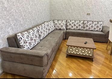 divan iwlenmiw: L formalı divan 550₼.Açılır,bazalıdır.ölçü 5 m.Ünvan — 1