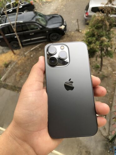 айвон хс: IPhone 13 Pro, Б/у, 128 ГБ, Черный, Зарядное устройство, Защитное стекло, Чехол, 83 %