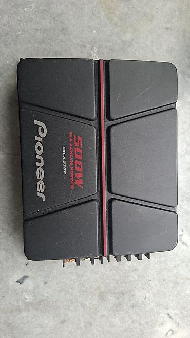 pioneer 500w: Pioneer GM-A3702 avtomobil gücləndiricisi - Maksimum güc: 500W - — 1